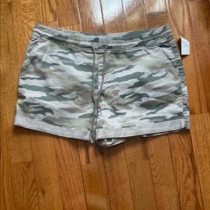 Camo Print Women's Shorts
